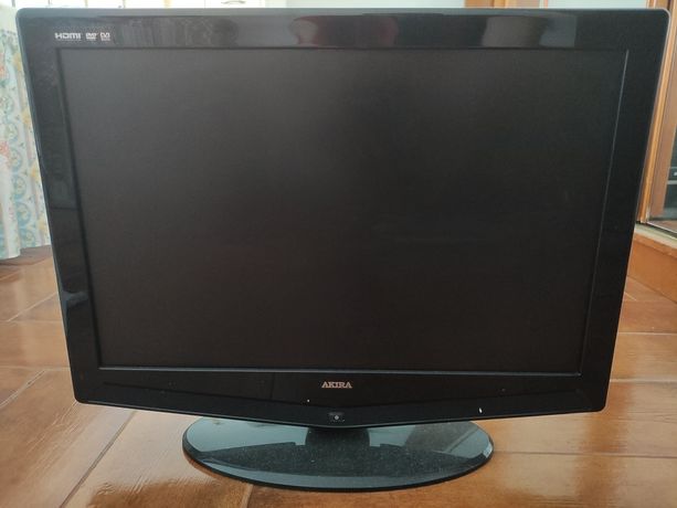 Televisão TV LCD Akira com DVD LCT-B85TDU22H avariado