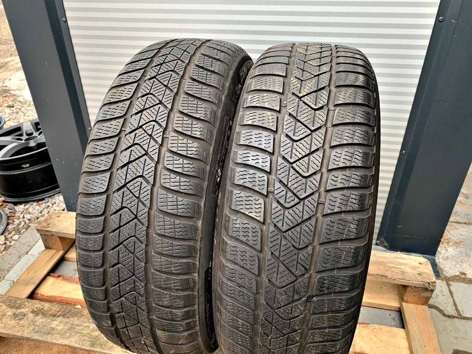 opony zimowe 205/60 r16 PIRELLI bieżnik 5mm 2020rok 2szt. #208