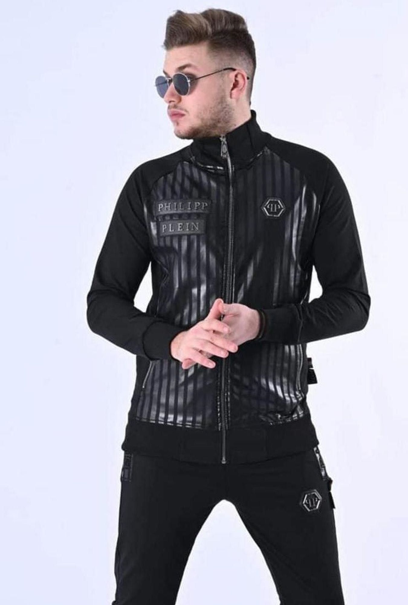 Komplety dresu  Philipp Plein męskie komplet dresu Czarny PP
