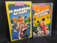 Vendo conjunto de dois VHS - Os Marretas