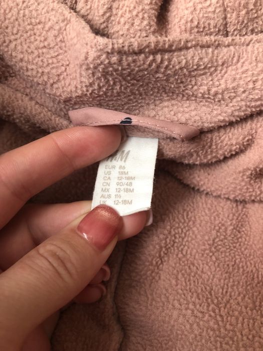 Комбінезон HM 86-92 термо зимовий