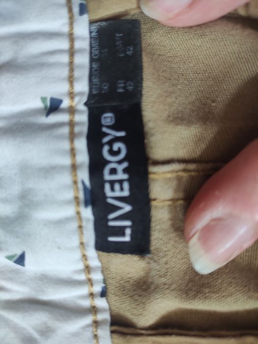 Spodnie męskie livergy rozm EU 50
