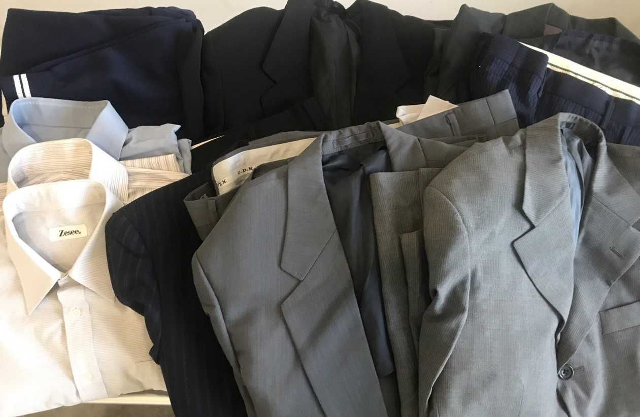 Одяг чоловічий(костюми, сорочки) 20 предметів+