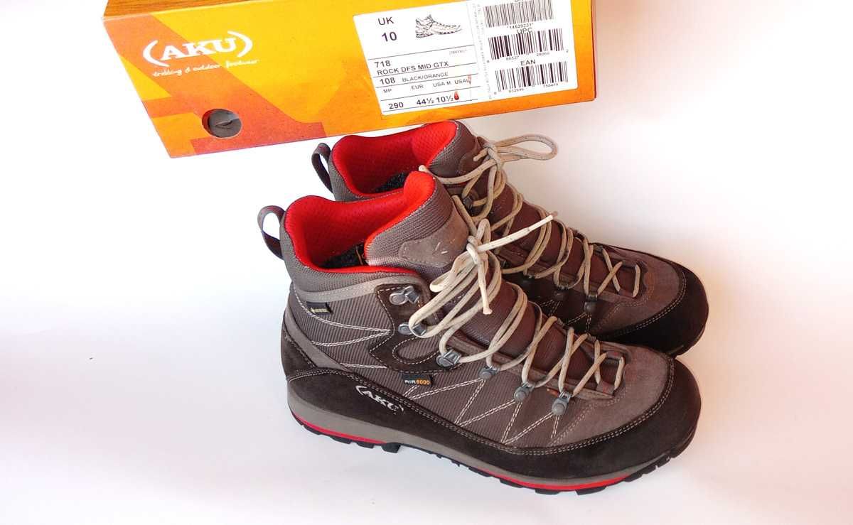 Buty AKU Rock DFS Mid GTX gore-tex 44,5 29 cm trekkingowe