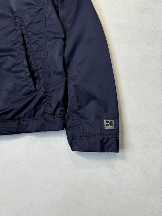 Нейлоновый бомбер Hugo Boss мужской темно синий (оригинал) куртка