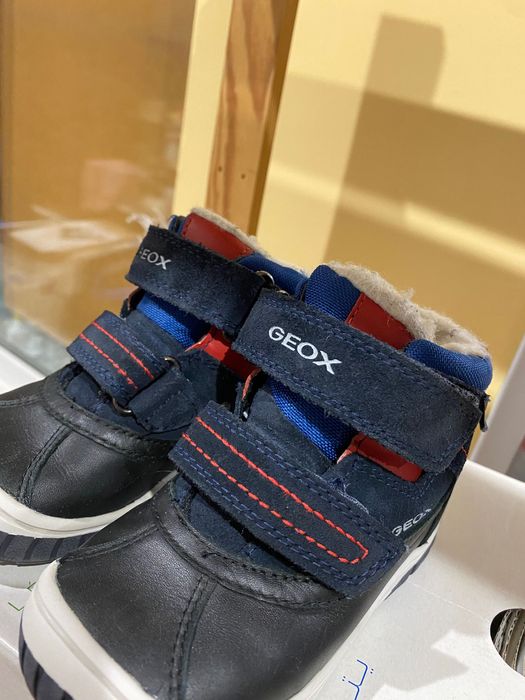 23 розмір, ідеальні зимові черевики на хлопчика geox omar
