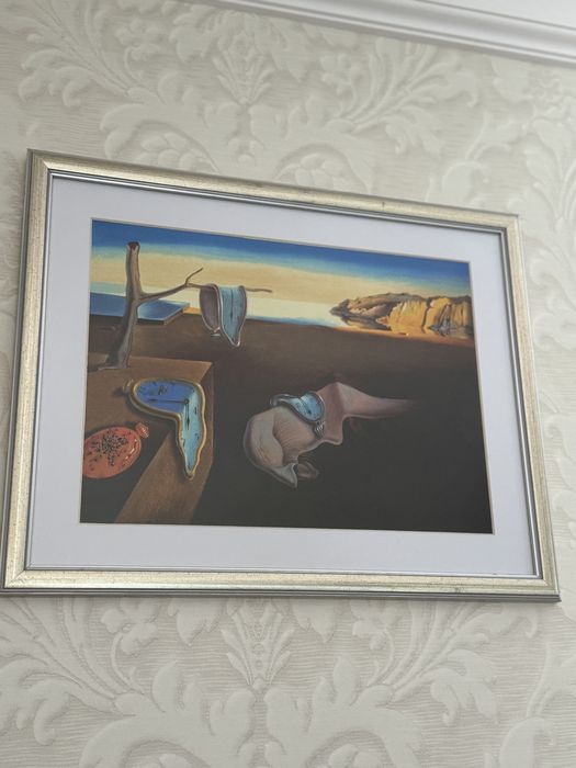 Obraz Salvador Dali w szkle antyrefleksyjnym