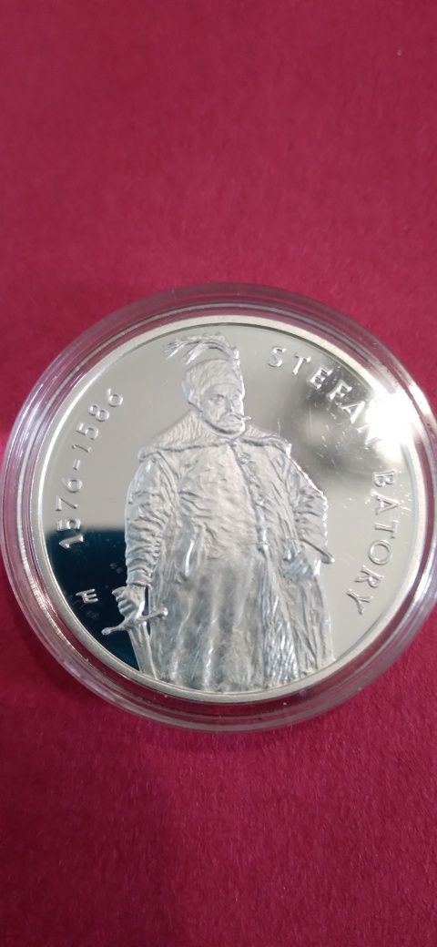 Stefan Batory 10 zł Srebro 925