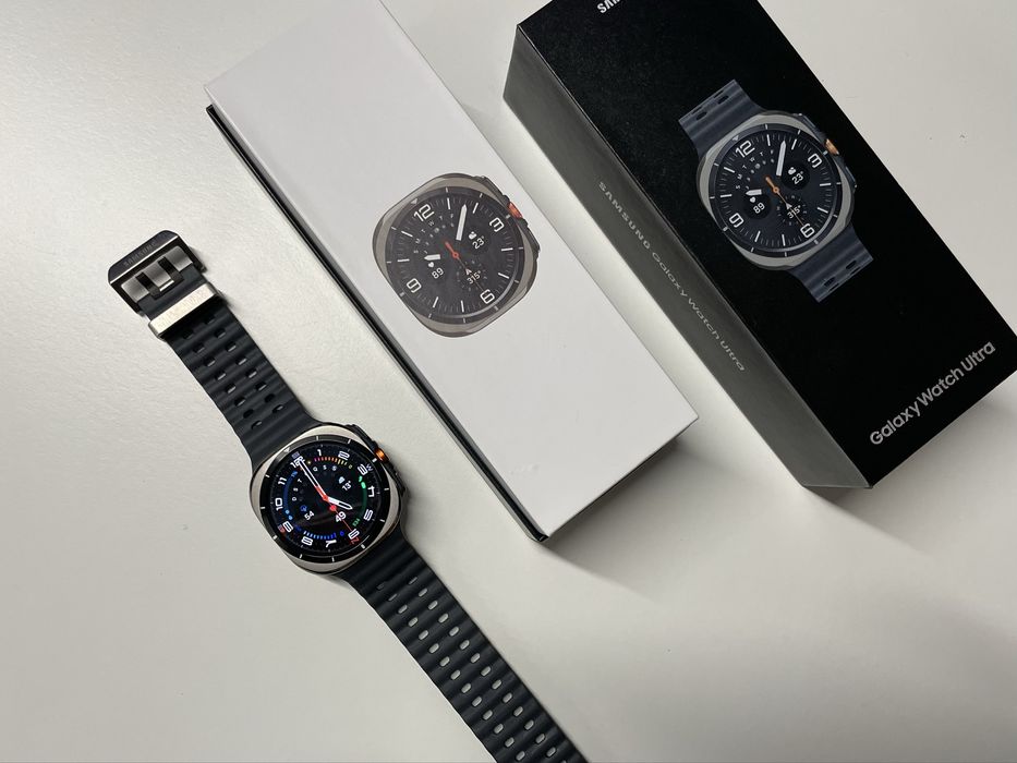 Samsung galaxy watch ultra titanium silver