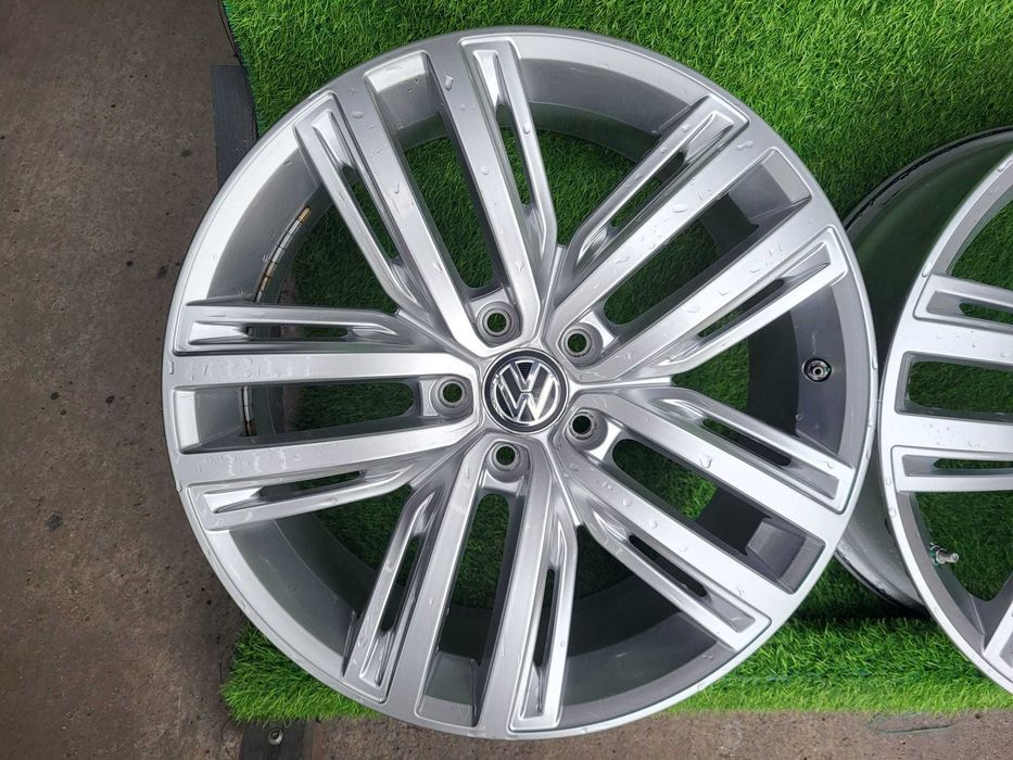 [A26] ALUFELGI 19 5x112 ORYGINAŁ VW Tiguan,T-Roc,Arteon,Passat+Czujnik