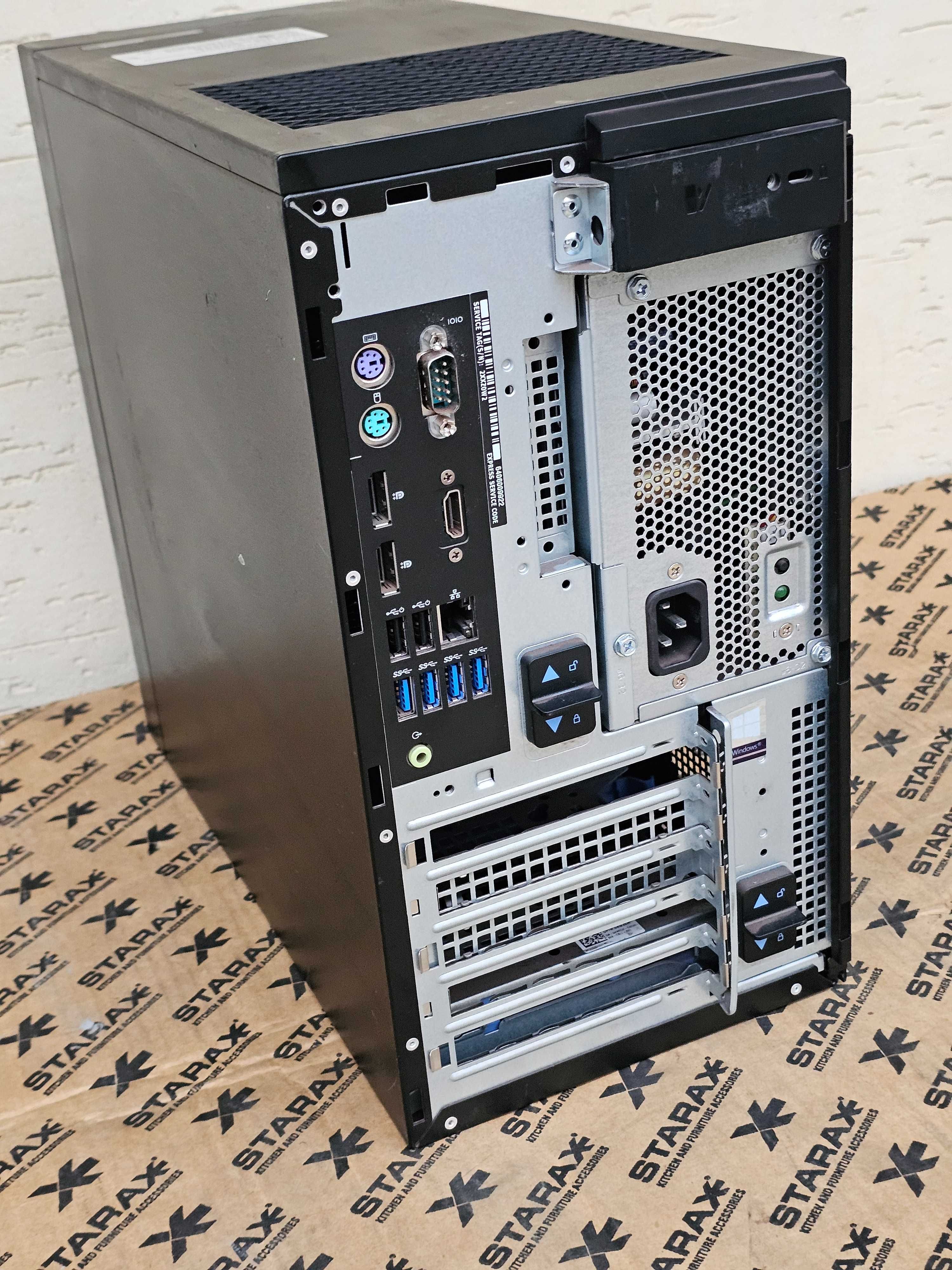 Робоча Графічна станція dell precision 3630 / Xeon E 2186g / DDR4