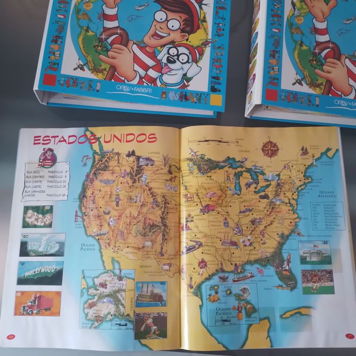 Caderneta completa + 37 fascículos - O Mundo de Wally