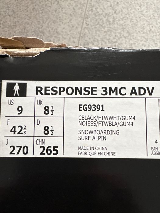 Botas de snowboard Adidas Response 3MC