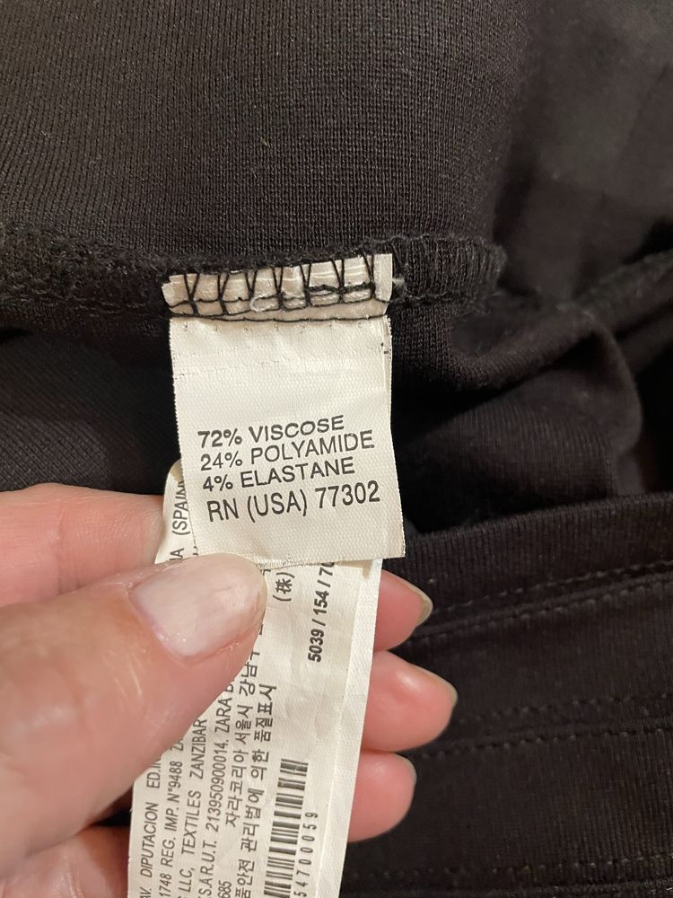 spodnie-leginsy ZARA Basic XL