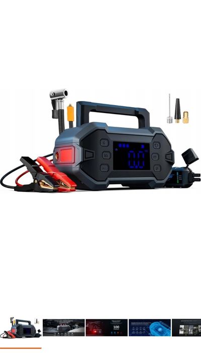 BOOSTER JAMP STARTER  XXL DO uruchamiania samochodów 8littow max diese