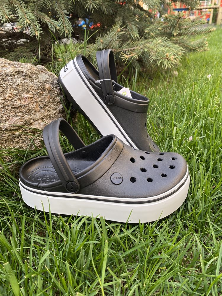 Кроксы оригинал crocs платформа crocband platforma 36 38 39