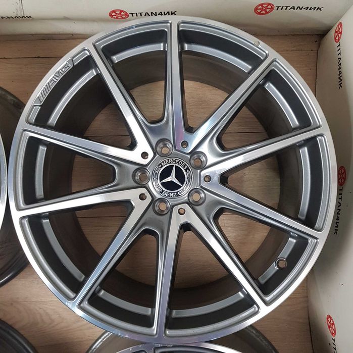 Диски НОВІ Оригінал Різноширокі Mercedes AMG R20 5x112 W222 W212 W213