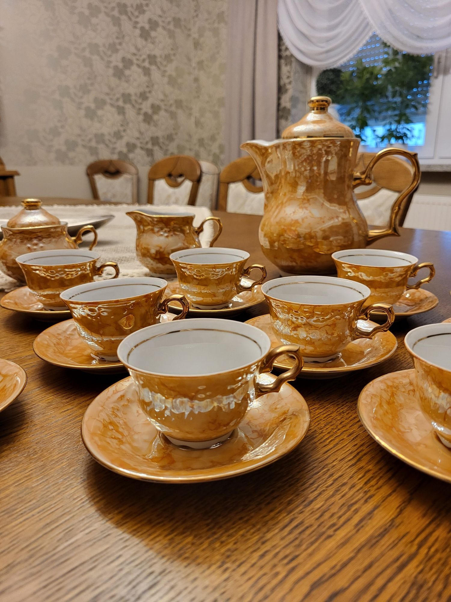 Porcelana zestaw kawowy Jarolina