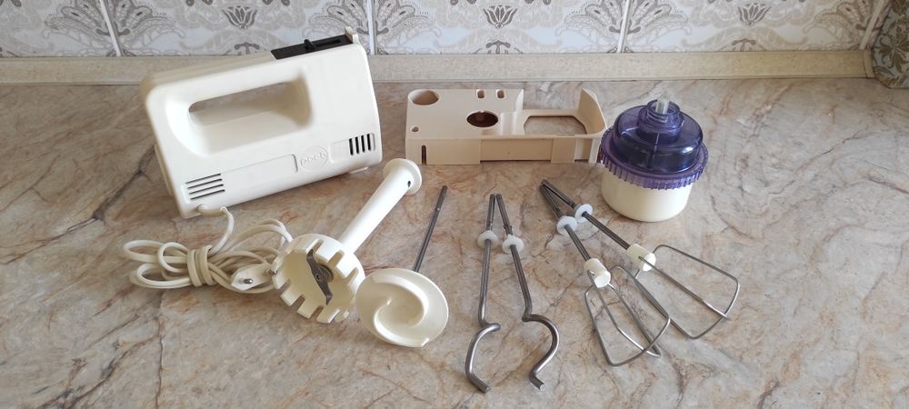 Миксер электрический с кофемолкой "Росток/Рось"