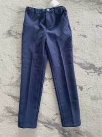 Ekeganckie spodnie garniturowe chlopiece hm 128