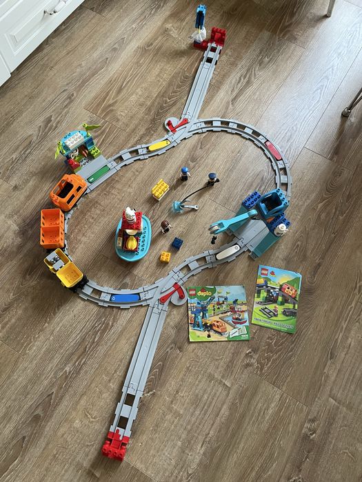 Lego duplo 10875 pociąg towarowy Warszawa