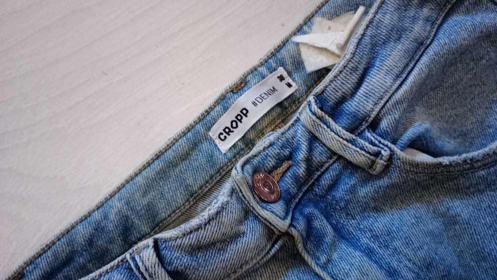 Spodnie wysoki stan jeans