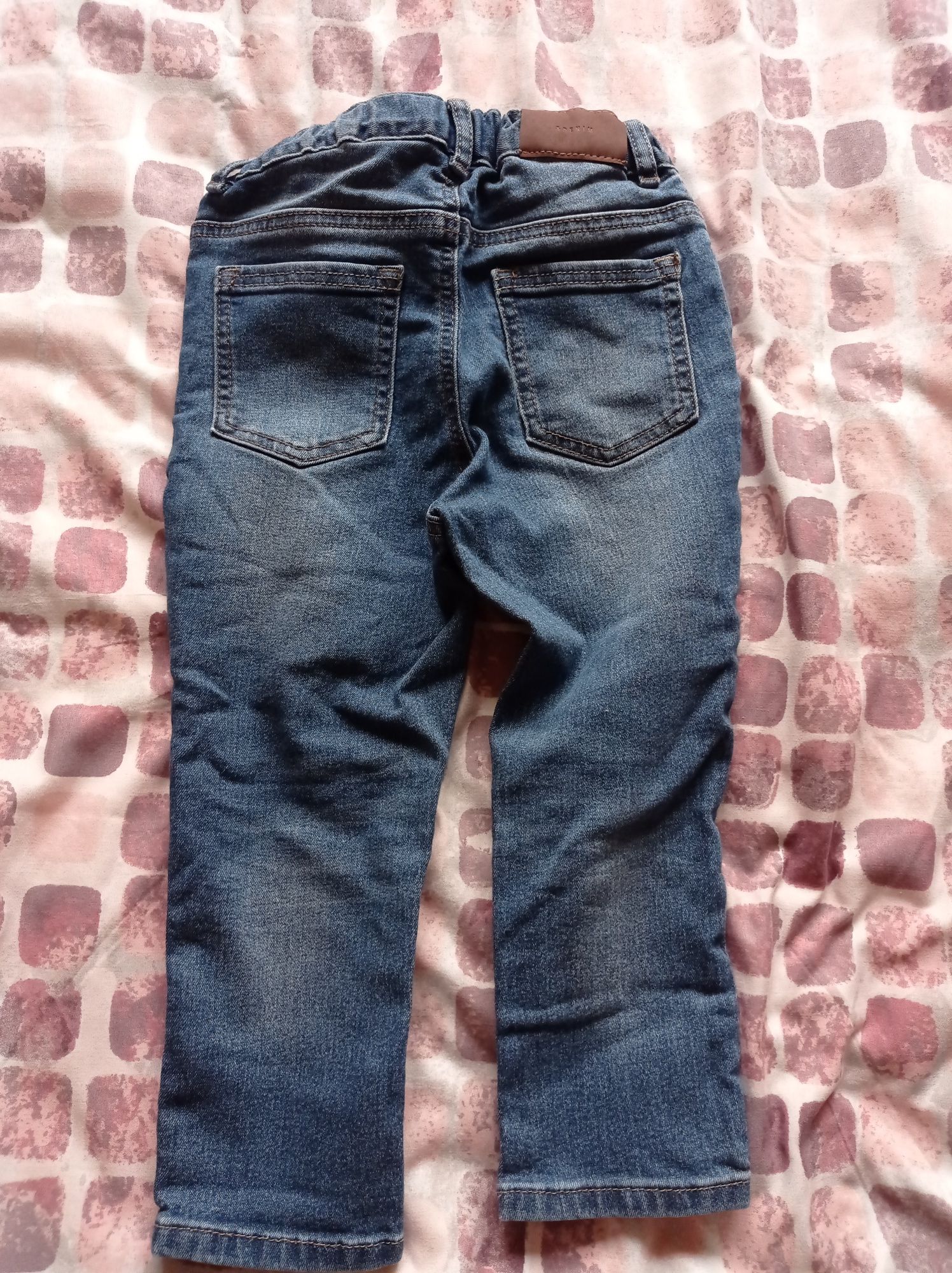 Spodnie jeansy chłopięce rozmiar 92