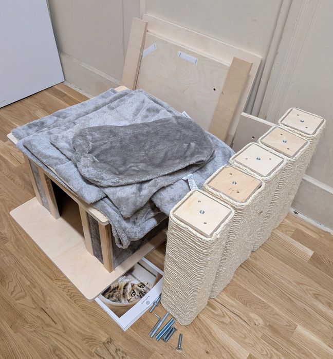 Natural Paradise Drapak Sufitowy dla Kota Orchid Vanda do275cm WYSOKIu