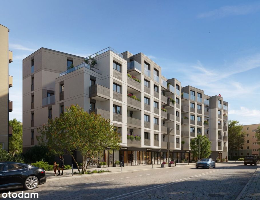 2-pokojowe mieszkanie 44m2 + balkon