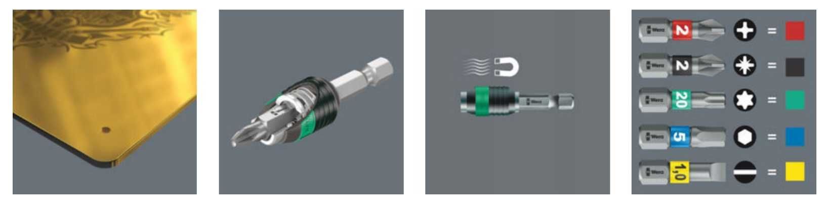 WERA BIT-CHECK 12 DIAMOND 1 SB zestaw bitów