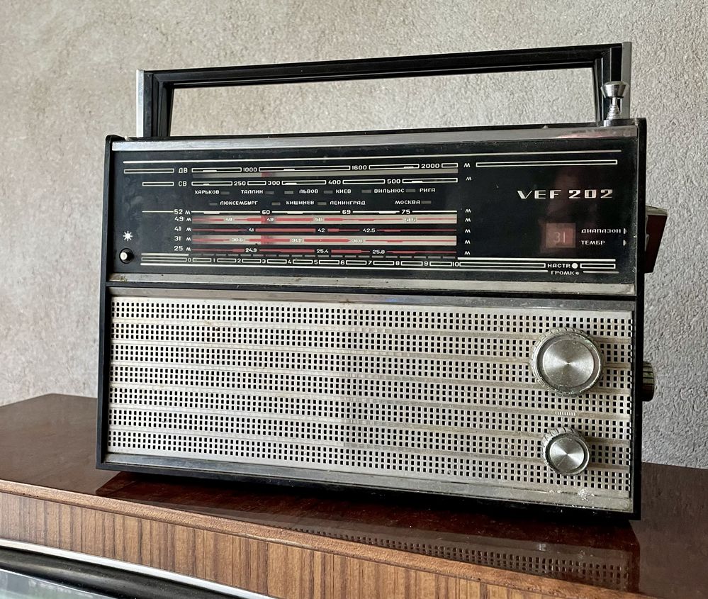 Radio retro VEF 202 ZSRR