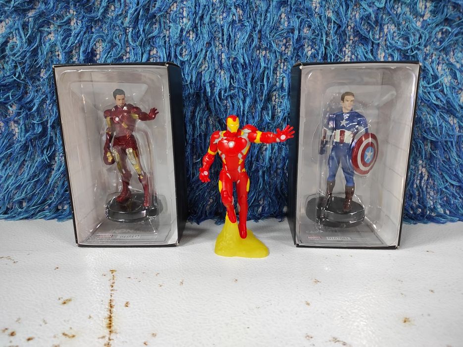 Marvel - Captain America & Iron Man (figuras coleção)