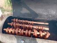 Wędzarnia grill na kołach