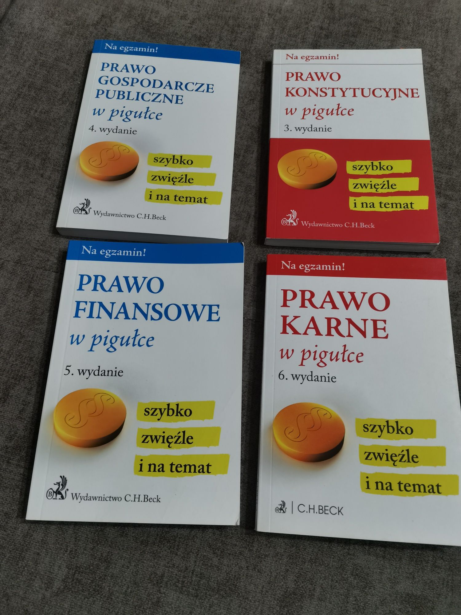 Prawo w pigułce różne rodzaje