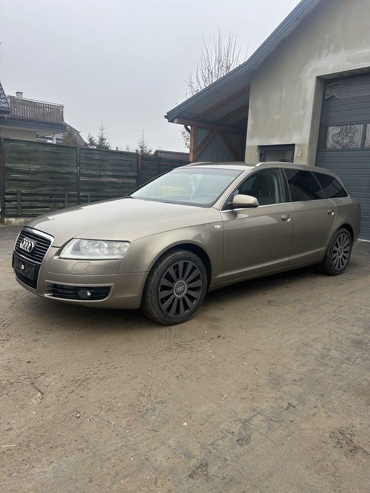 Maska zderzak lampa błotnik pas przedni Audi A6 C6 LY1Q