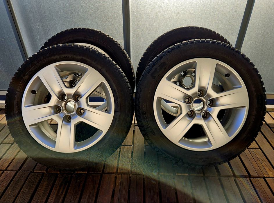 Koła zimowe Audi VW 5x112 ET 42 Dębica 205/55/R16 bieżnik 7mm idealne!