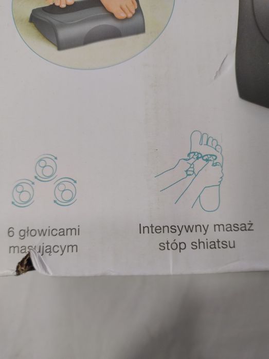 Masażer do stóp shiatsu Sanitas