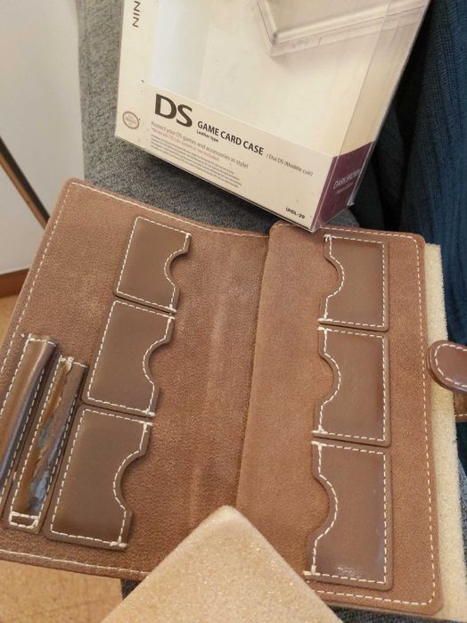 Bolsa para cartões jogos Nintendo DS original 2007 Hori com embalagem