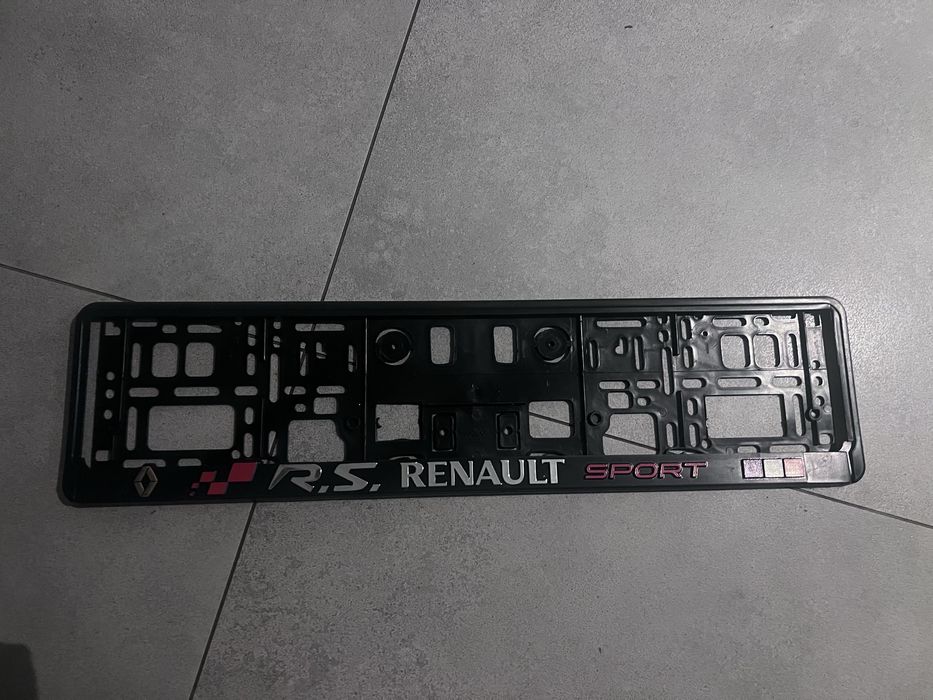 Ramka na tablice rejstracyjna reno clio