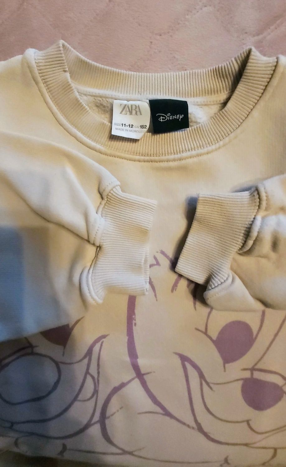 Sweater Disney estampada com esquilos, Zara