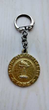Medal breloczek 550-lecie Ostrów Maz. rok olimpijski 1972