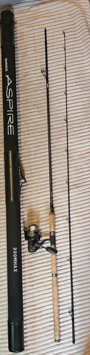 Wedka Shimano Aspire 300MH 15-40g Daiva BG3500 Troć