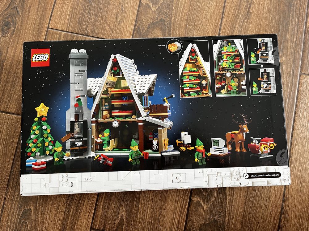 Lego 10275 dom elfow, nowy, zaplombowany