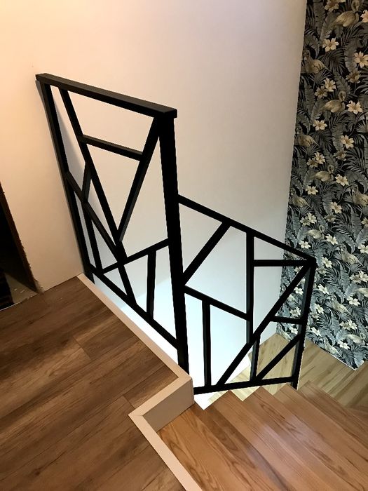 Balustrada stalowa wewnętrzna zewnętrzna