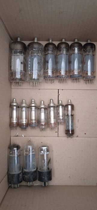 Лампы теле радио  ссср  ценные 120 штук