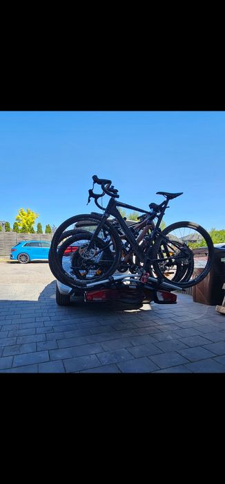 Bagaznik rowerowy Thule Velocompact na 3 rowery + dokladka na 4 rower