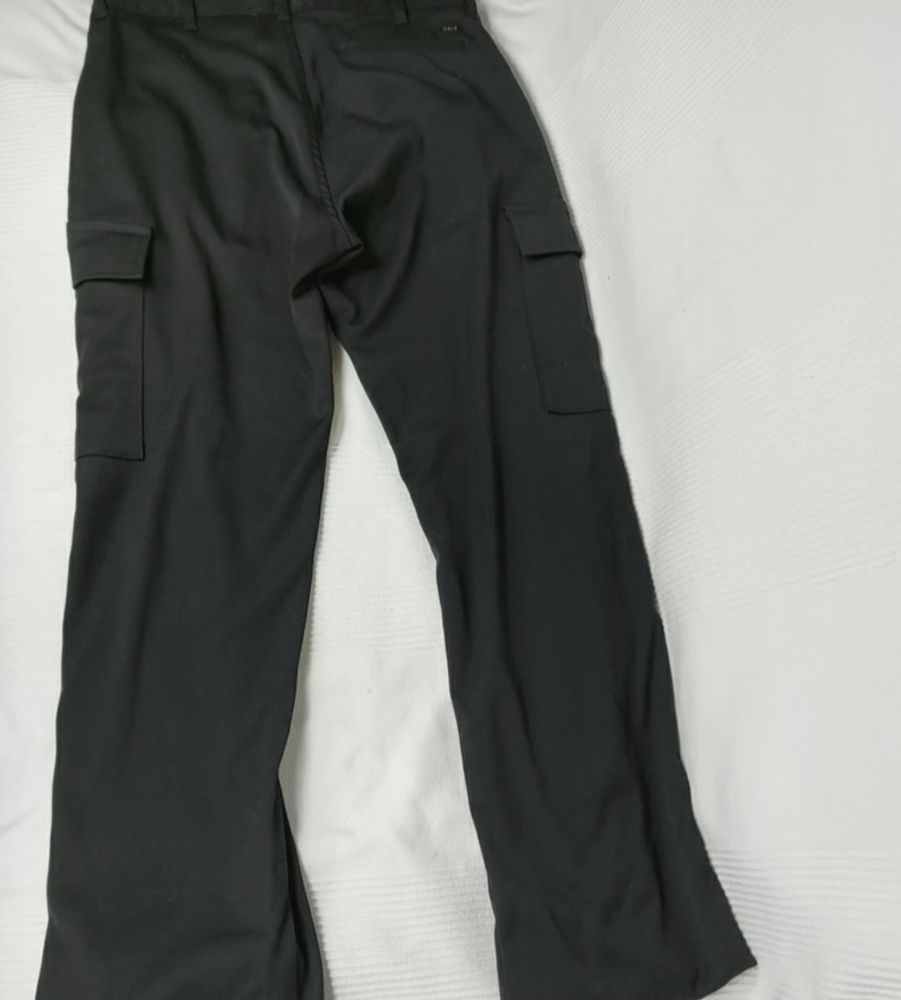 Nowe Czarne Spodnie Damskie Baggy Cargo Pants Vintage Y2k, Idols 29