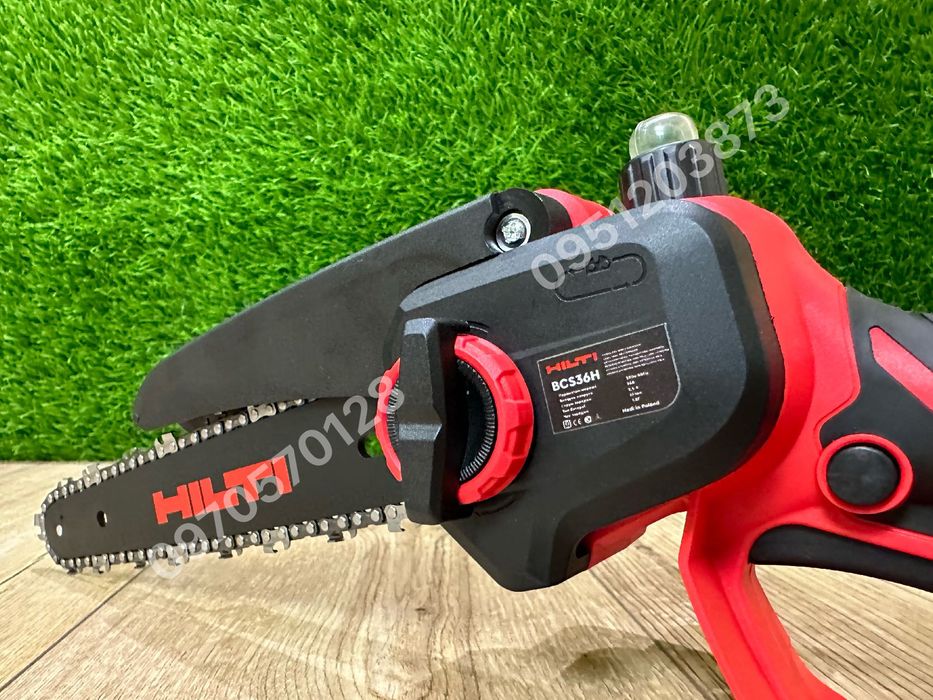 Аккумуляторная мини цепная пила HILTI BCS36H 36V 6A веткорез кусторез