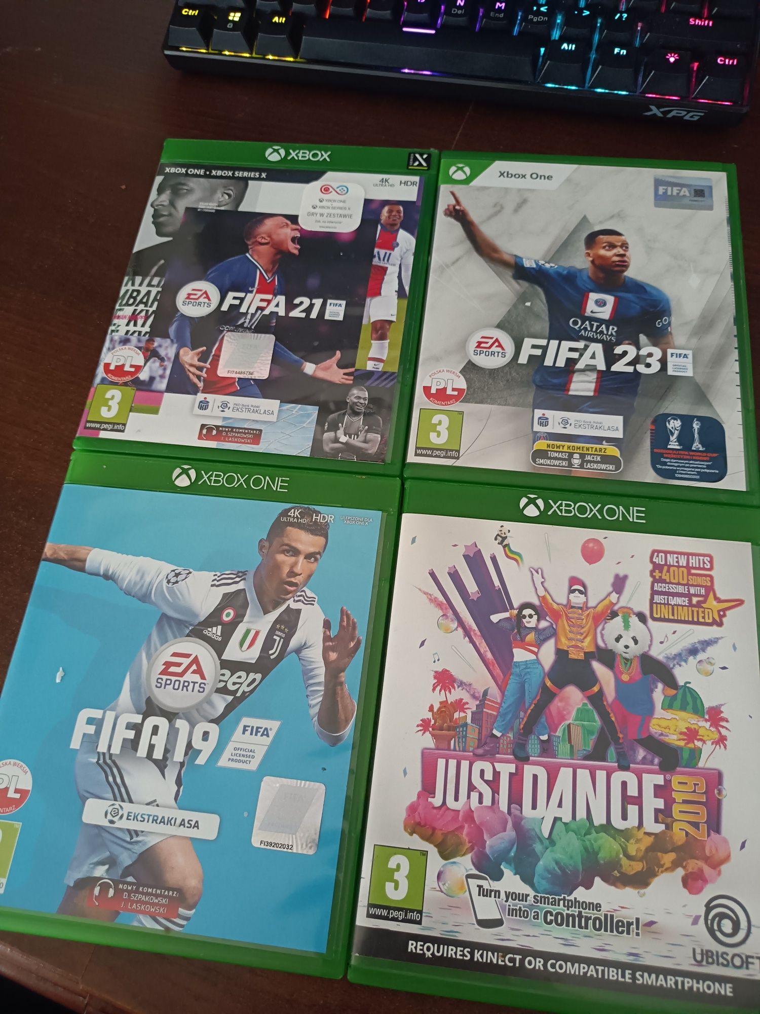 Gry,Xbox one FIFA Just Dance
