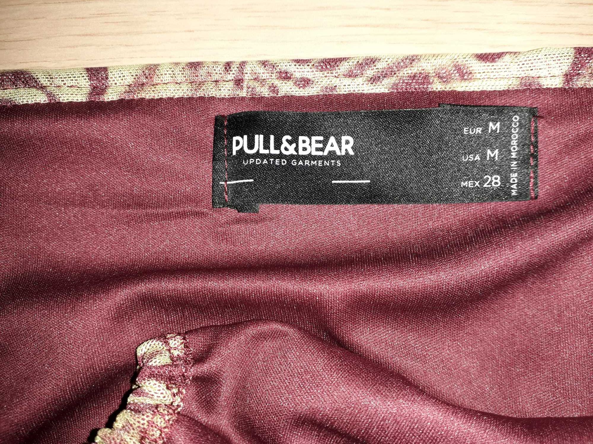 Saia roxa e verde - Pull&Bear